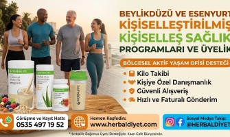 Esenyurt Herbalife Sipariş ve Üye Kaydı  Bölgesel Aktif Yaşam Ofisi Desteği