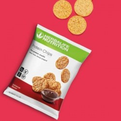 Herbalife barbekü aromalı protein cips