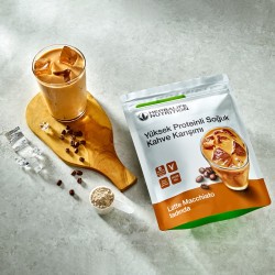 Yüksek Proteinli Soğuk Kahve Karışımı Latte Macchiato 