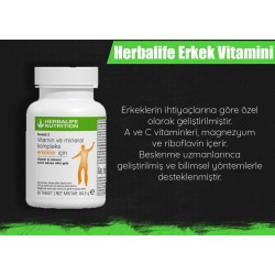 VİTAMİN VE MİNERAL KOMPLEKS ERKEKLER İÇİN